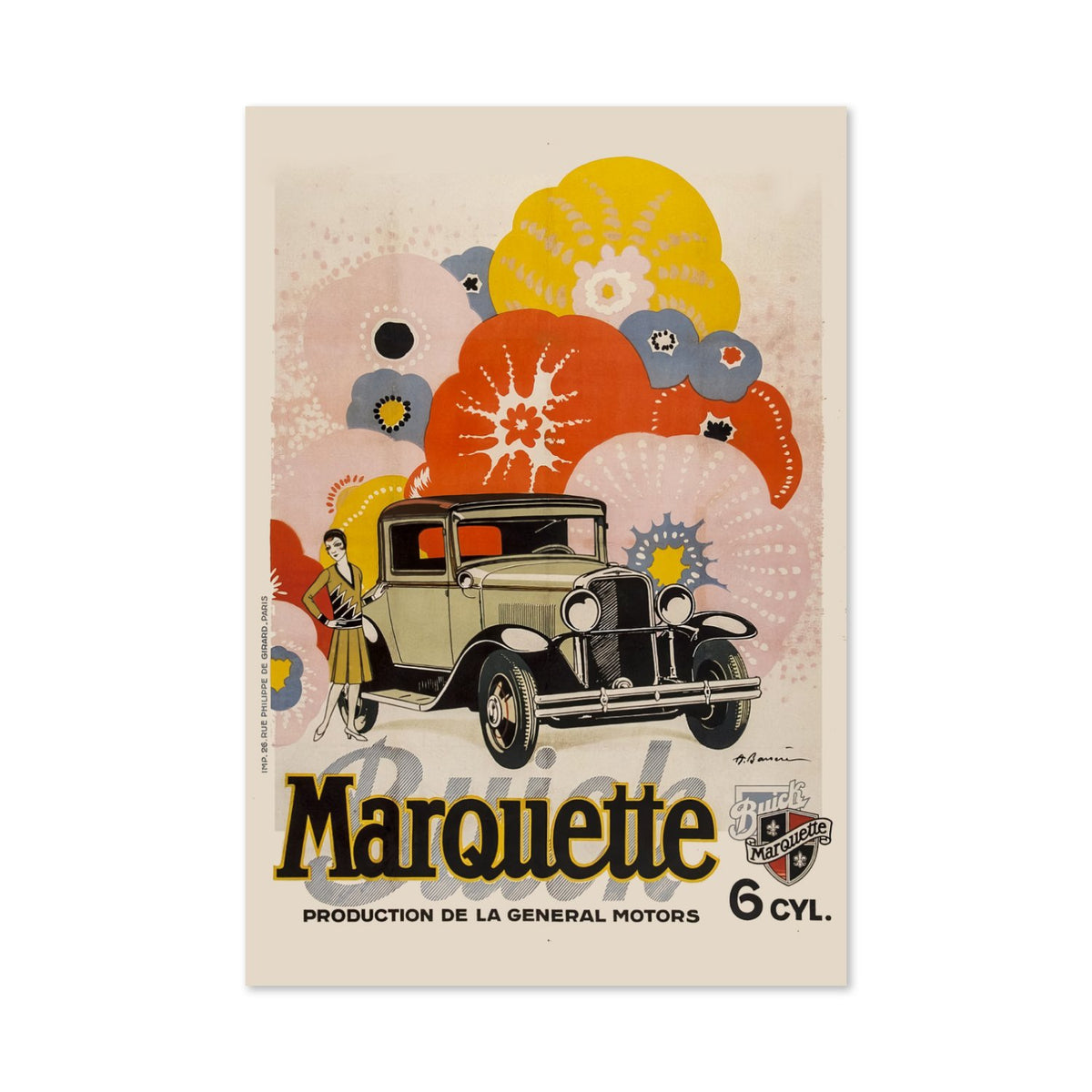 Buick Marquette poster print