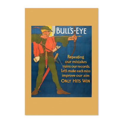 Bull’s-Eye poster print