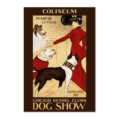 Chicago Kennel Club Dog Show poster print