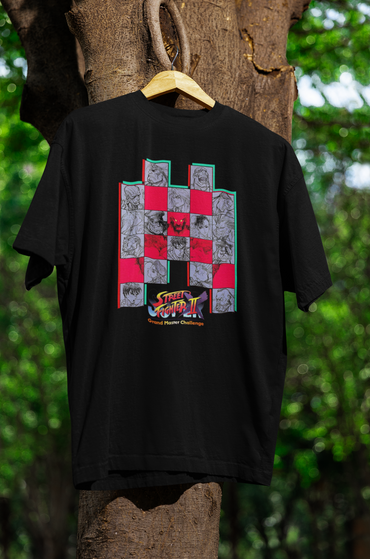 Super Street Fighter II X Grand Master Challenge Cover Premium Unisex T-shirt