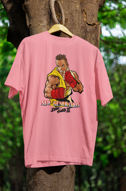 Street Fighter III New Generation | Sean Key Art Ver 2 Premium Unisex T-shirt