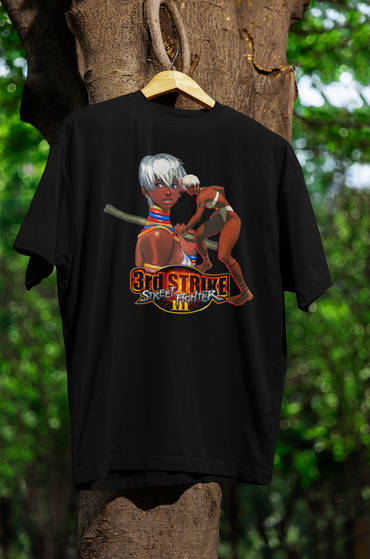 Street Fighter III 3rd Strike | Elena Key Art Premium Unisex T-shirt