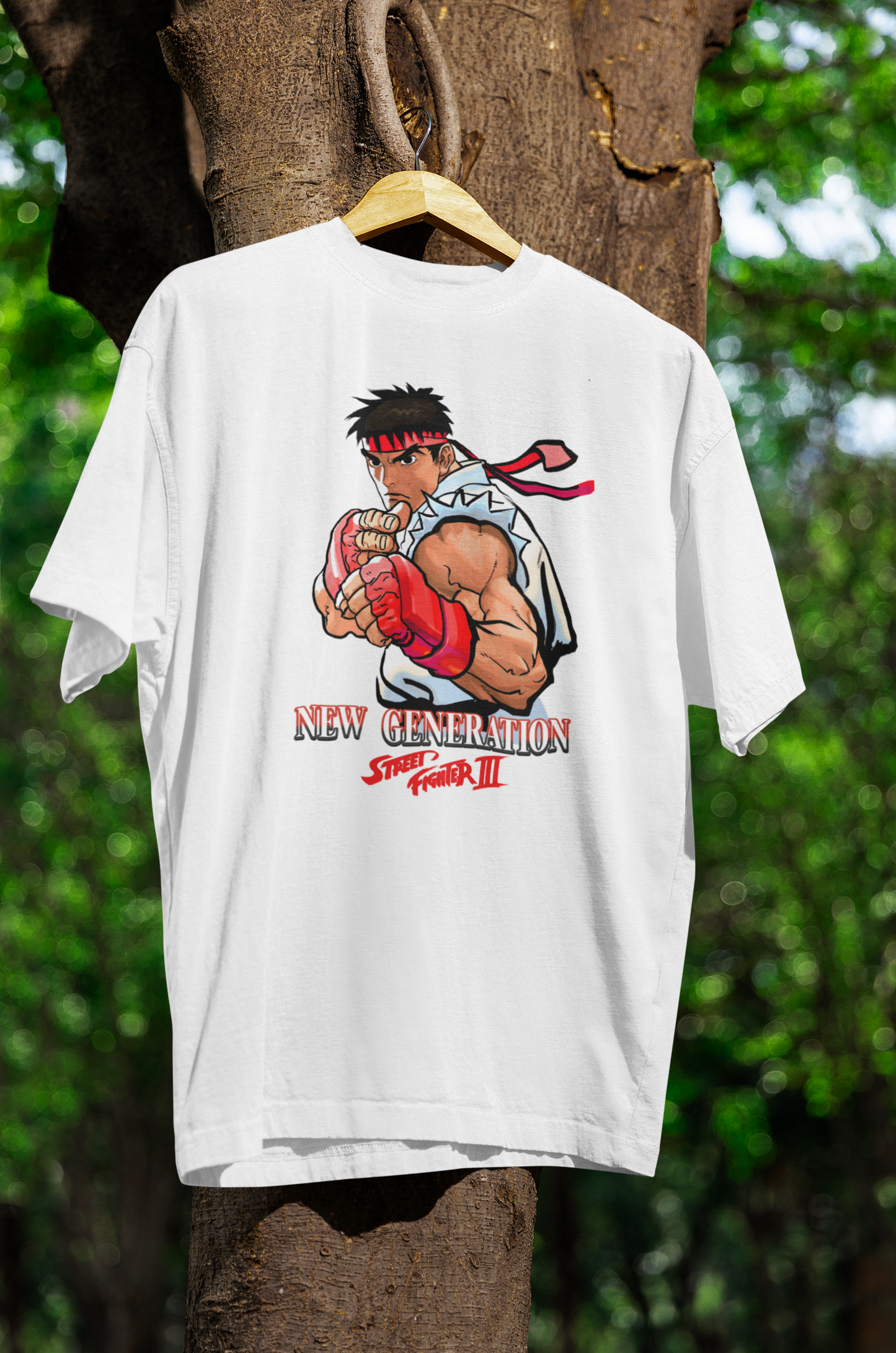 Street Fighter III New Generation | Ryu Key Art Ver 2 Premium Unisex T-shirt