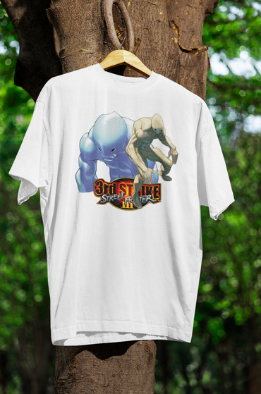 Street Fighter III 3rd Strike | Twelve Key Art Premium Unisex T-shirt