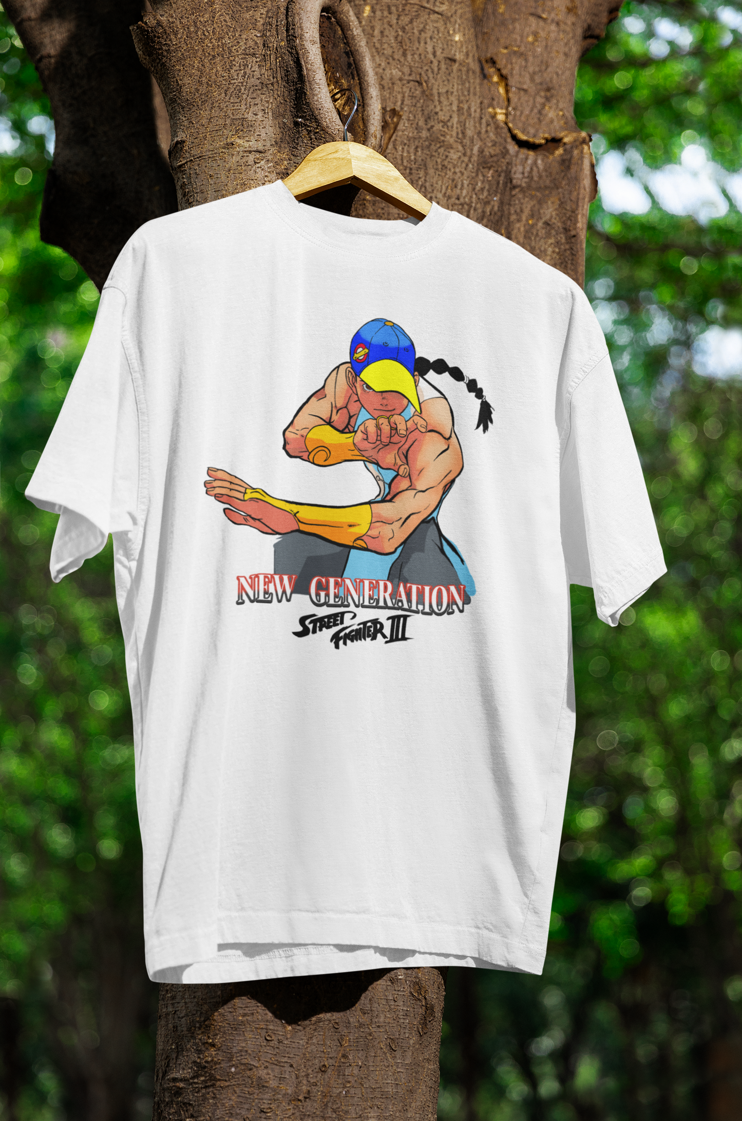 Street Fighter III New Generation | Yun Key Art Ver 2 Premium Unisex T-shirt