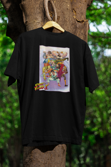 Street Fighter II The World Warrior Cover 2 Premium Unisex T-shirt