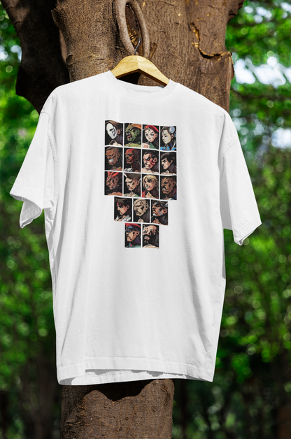 Super Street Fighter II X Revival Character Select Screen Premium Unisex T-shirt