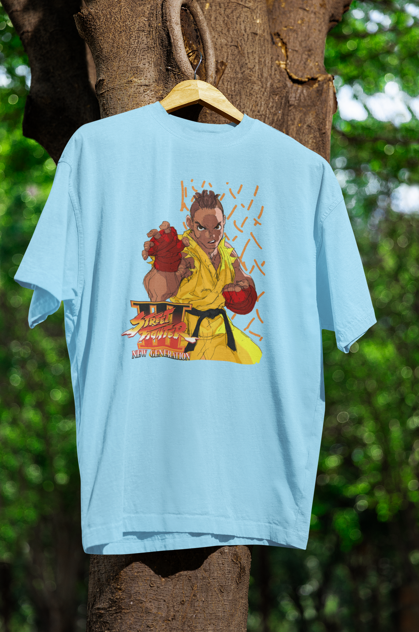 Street Fighter III New Generation | Sean Key Art Premium Unisex T-shirt