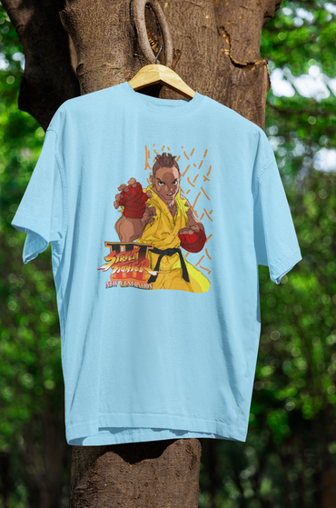 Street Fighter III New Generation | Sean Key Art Premium Unisex T-shirt