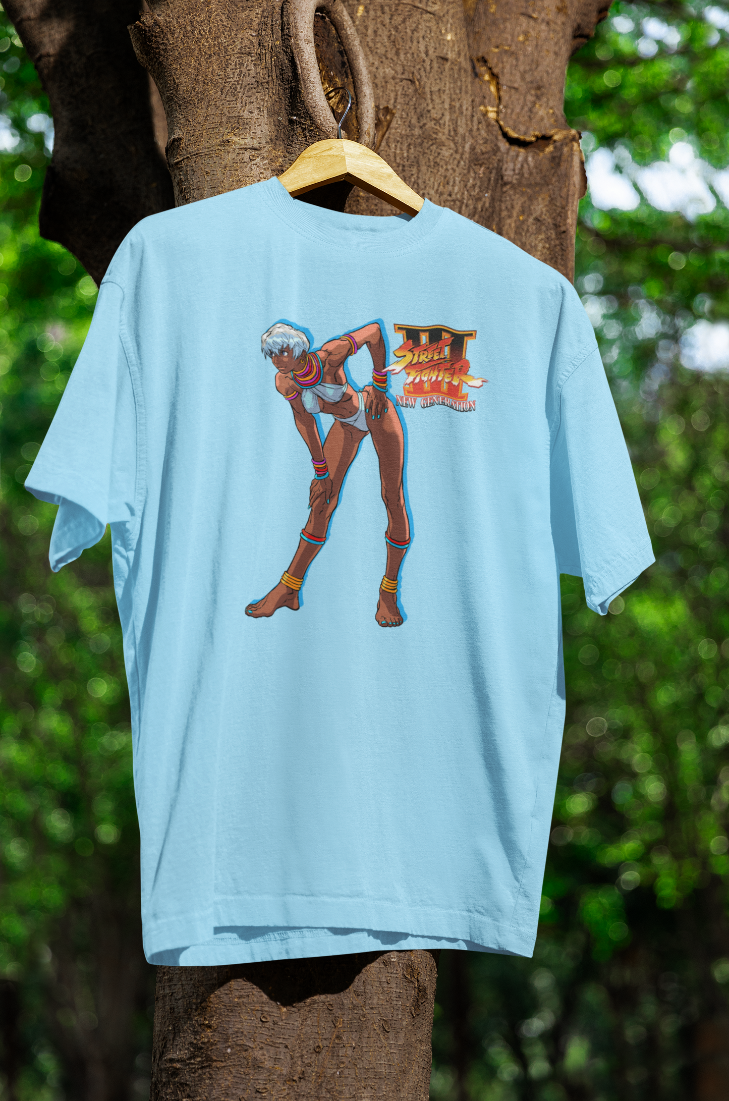 Street Fighter III New Generation | Elena Key Art Premium Unisex T-shirt