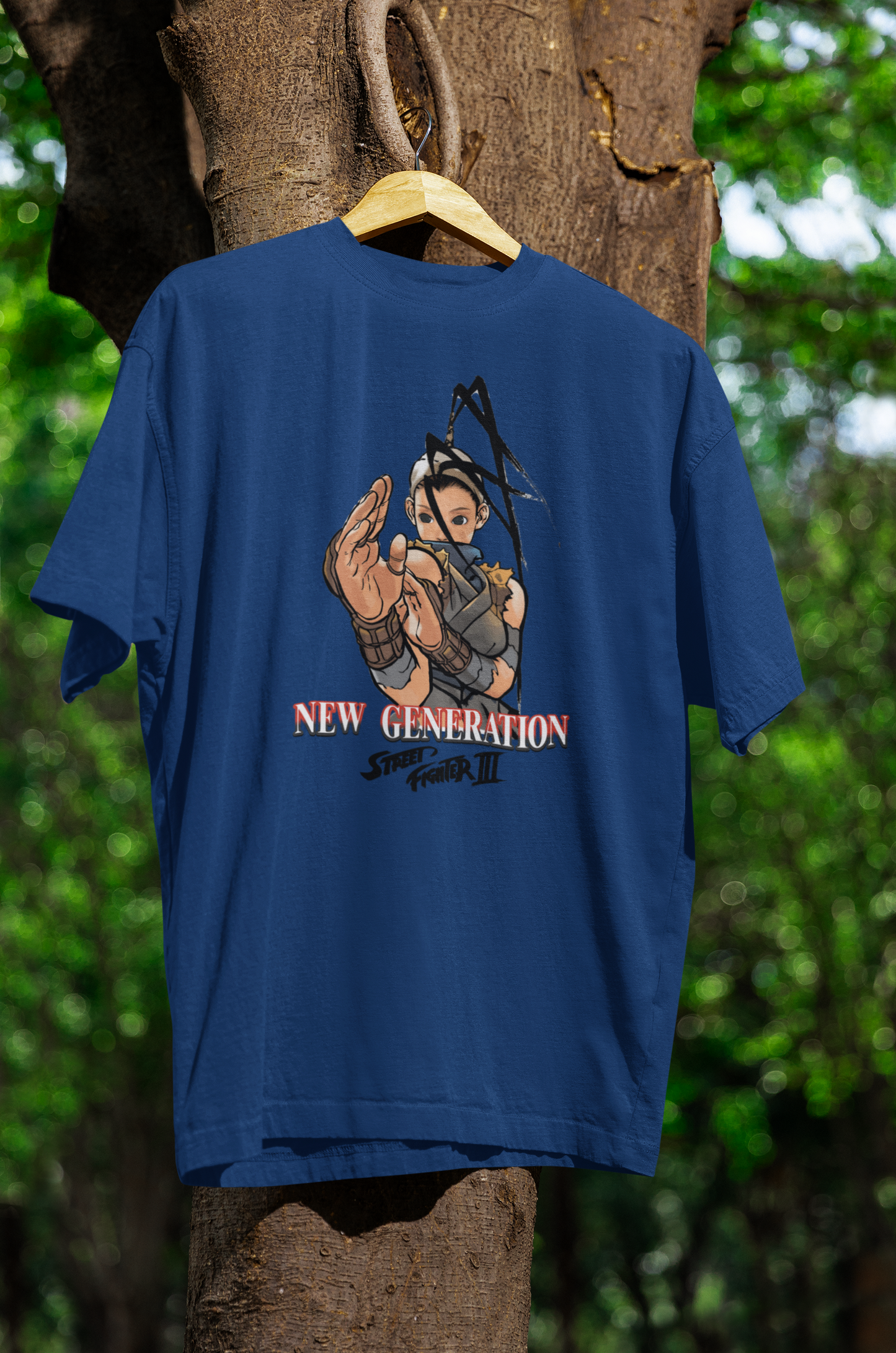 Street Fighter III New Generation | Ubuki Key Art Ver 2 Premium Unisex T-shirt
