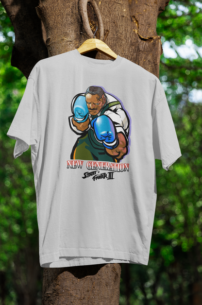 Street Fighter III New Generation | Dudley Key Art Ver 2 Premium Unisex T-shirt