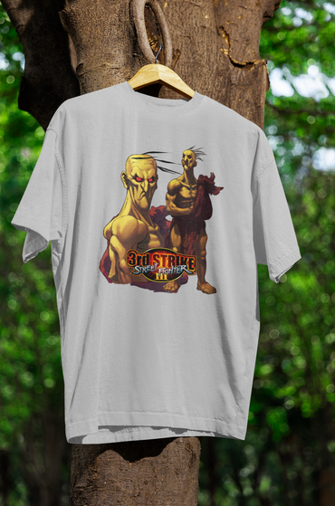 Street Fighter III 3rd Strike | Oro Key Art Premium Unisex T-shirt