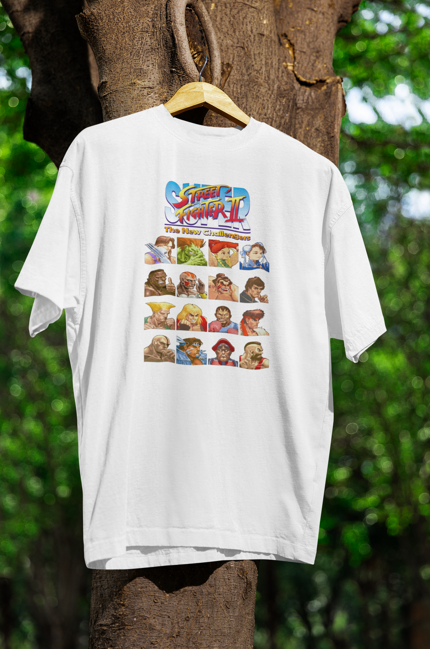 Super Street Fighter II The New Challengers | Characters Select Screen Premium Unisex T-shirt
