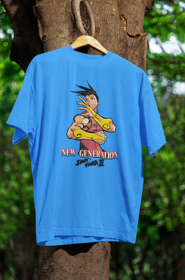 Street Fighter III New Generation | Yang Key Art Ver 2 Premium Unisex T-shirt