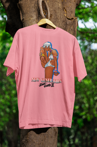 Street Fighter III New Generation | Elena Key Art Ver 2 Premium Unisex T-shirt