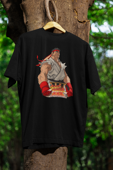 Street Fighter III New Generation | Ryu Key Art Premium Unisex T-shirt
