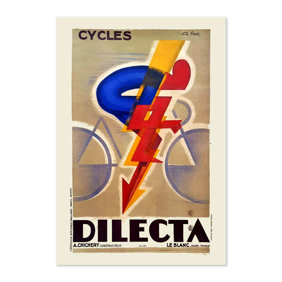 Cycles Dilecta poster print