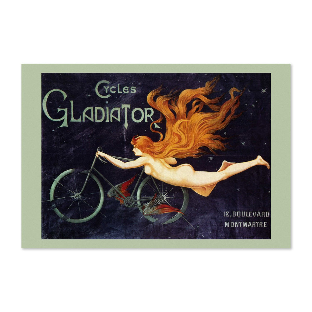 Cycles Gladiator poster print