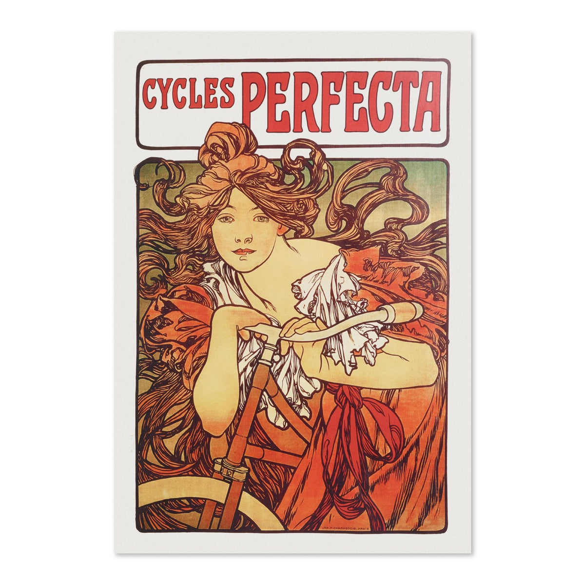 Mucha Cycles Perfecta poster print