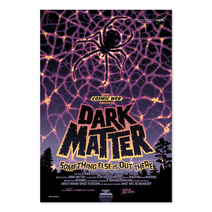 Dark Matter, NASA Galaxy of Horrors poster print