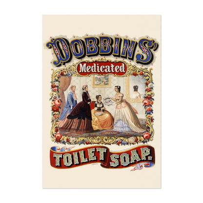 Dobbins Medicated Toilet Soap poster print