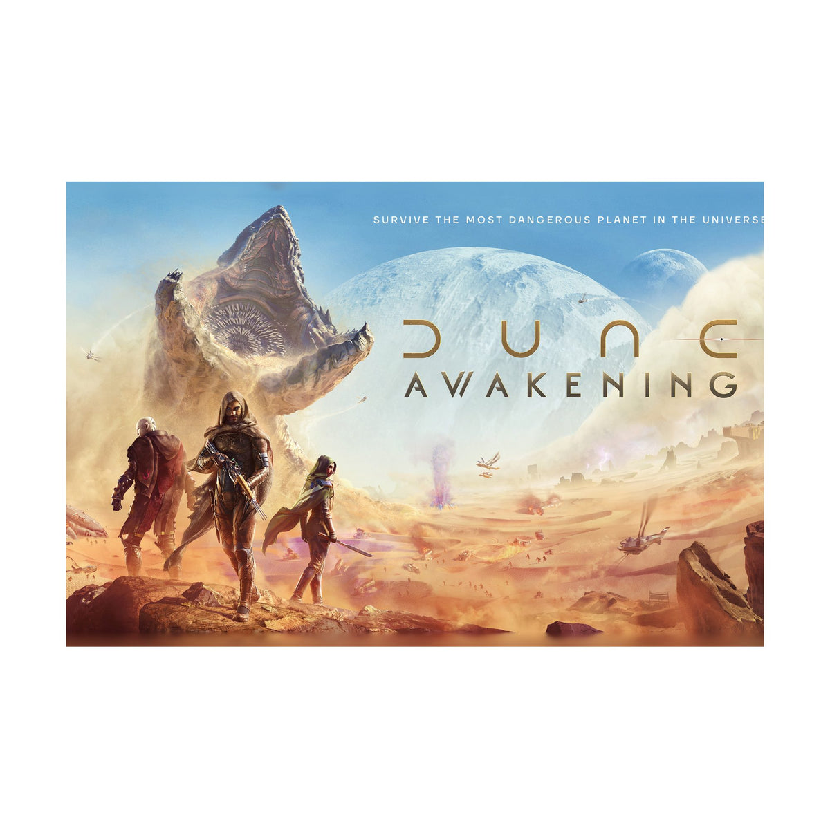 Dune: Awakening Key Art horizontal poster print
