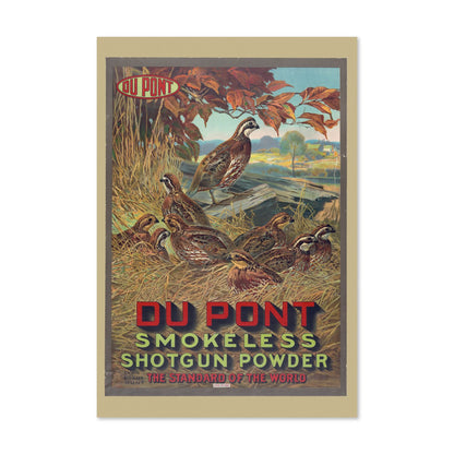 DuPont Smokeless Shotgun Powder poster print