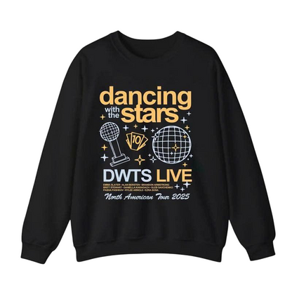 Dancing With The Stars Tour 2025 Sweatshirt – DWTS Live North America Crewneck
