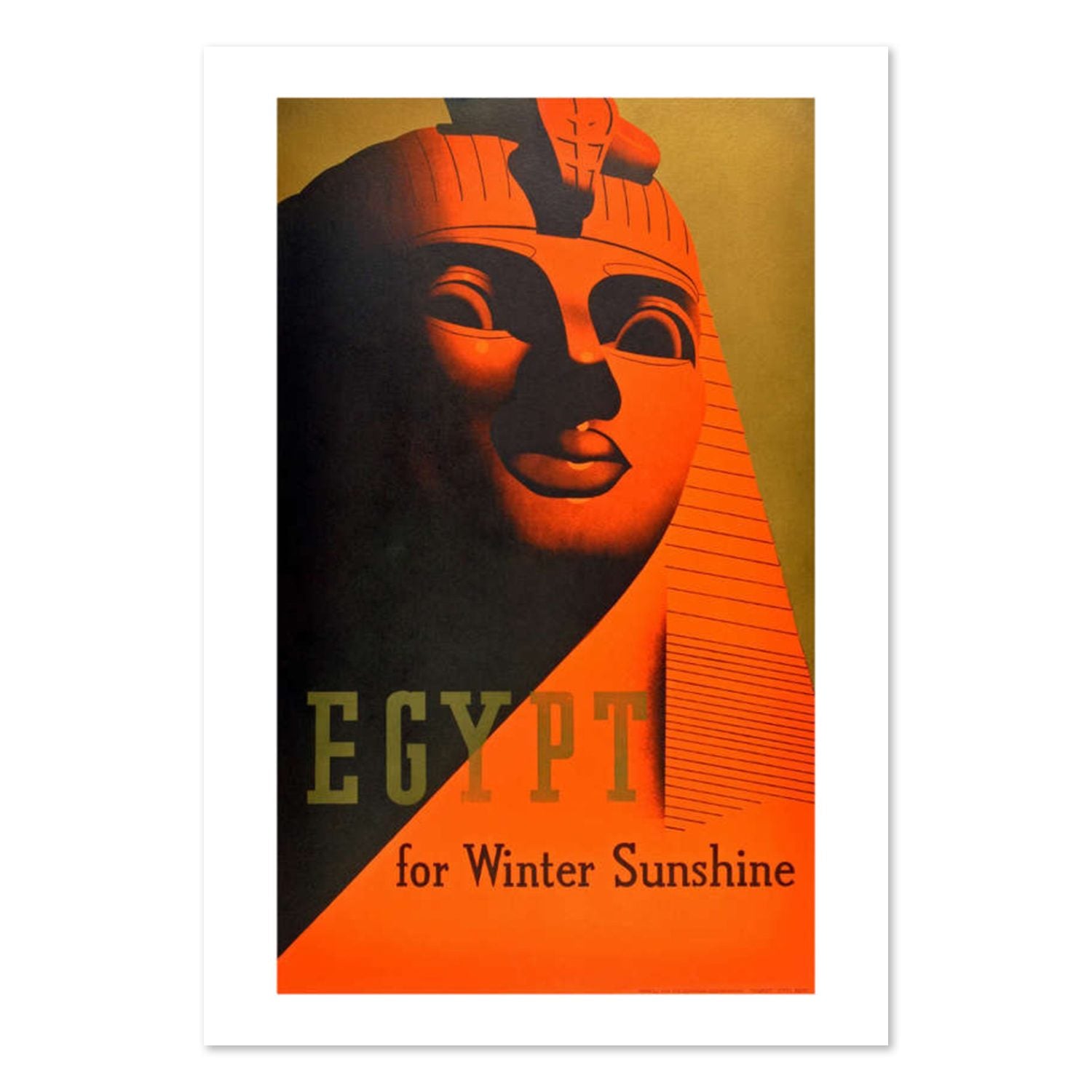 Egypt for Winter Sunshine poster print