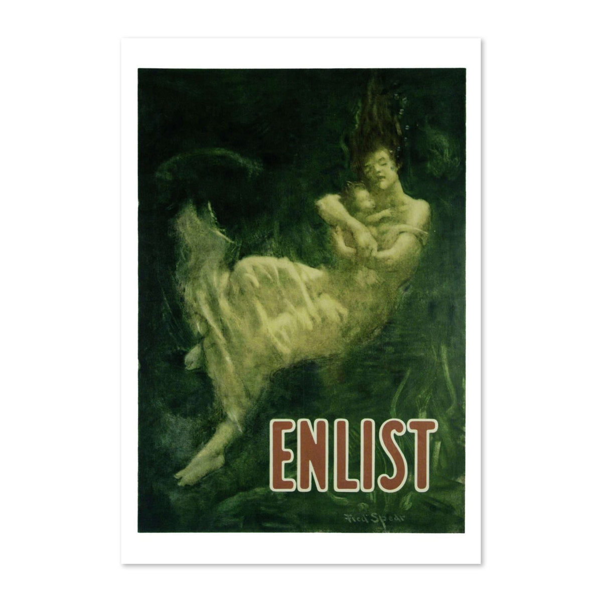 Enlist — Lusitania poster print