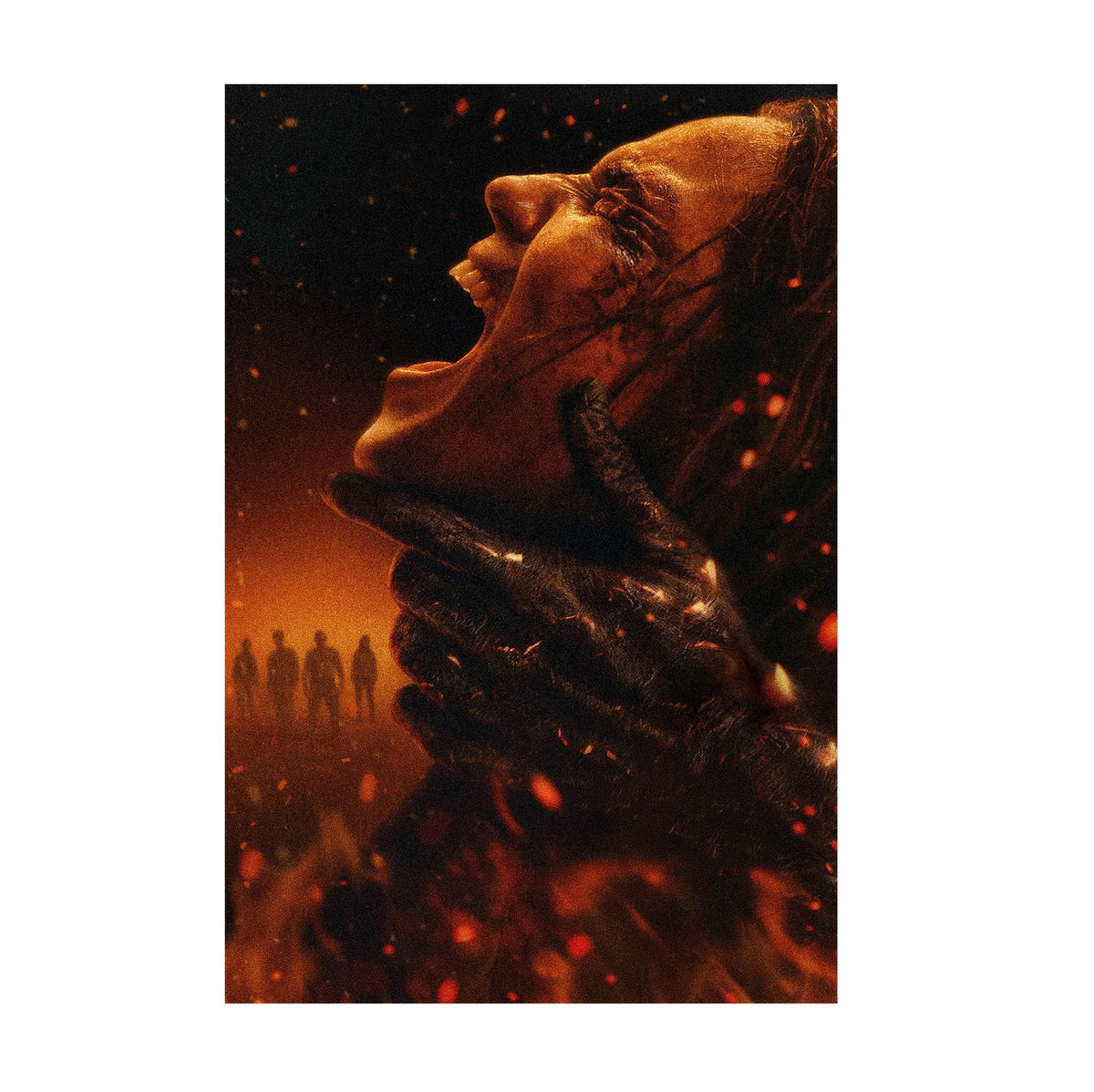 Evil Dead Burn (2026) Movie Key Art poster print