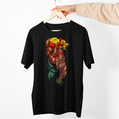 Alex Portrait Street Fighter III 2nd Impact Unisex T-shirt