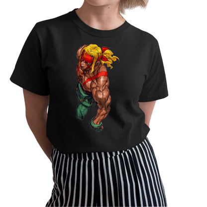 Alex Portrait Street Fighter III 2nd Impact Unisex T-shirt