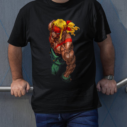 Alex Portrait Street Fighter III 2nd Impact Unisex T-shirt