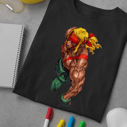 Alex Portrait Street Fighter III 2nd Impact Unisex T-shirt