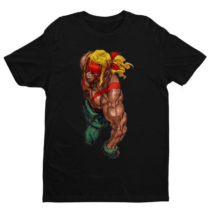 Alex Portrait Street Fighter III 2nd Impact Unisex T-shirt