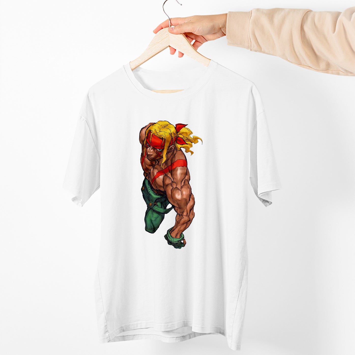 Alex Portrait Street Fighter III 2nd Impact Unisex T-shirt