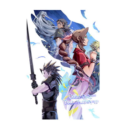 FF7 Ever Crisis Crisis Core Conclusion Art poster print