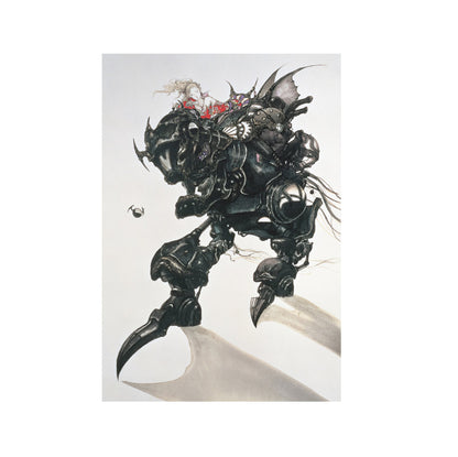 Final Fantasy VI Magitek Armor Amano poster print