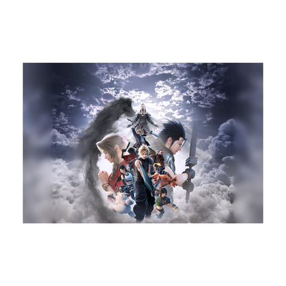 Final Fantasy VII Revelation Key Art 2 poster print (horizontal)