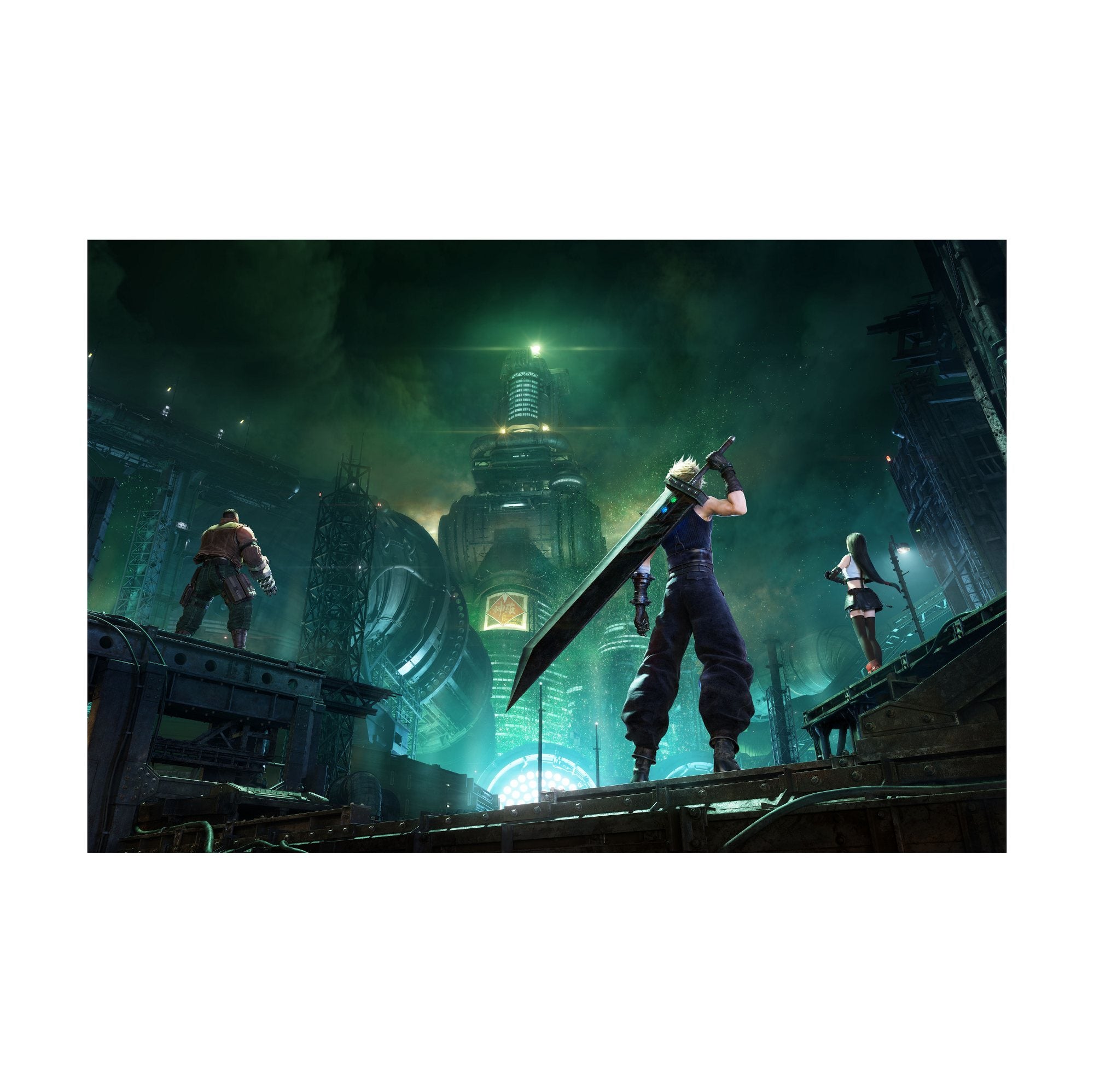 Final Fantasy VII Revelation Trilogy Part 1 landscape poster print
