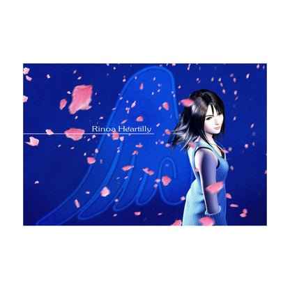Final Fantasy VIII Rinoa Heartilly Promo Art landscape poster print
