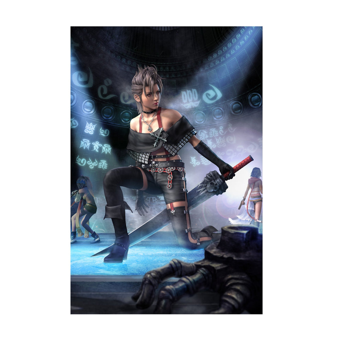 Final Fantasy X-2 Paine Key Art poster print