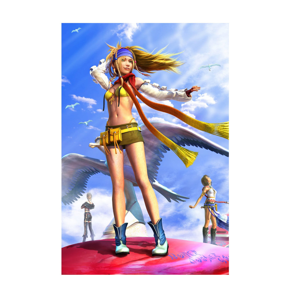 Final Fantasy X-2 Rikku Key Art poster print