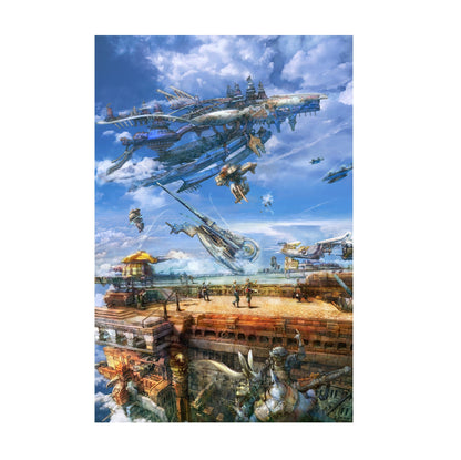 Final Fantasy XII Airship Promo Art poster print