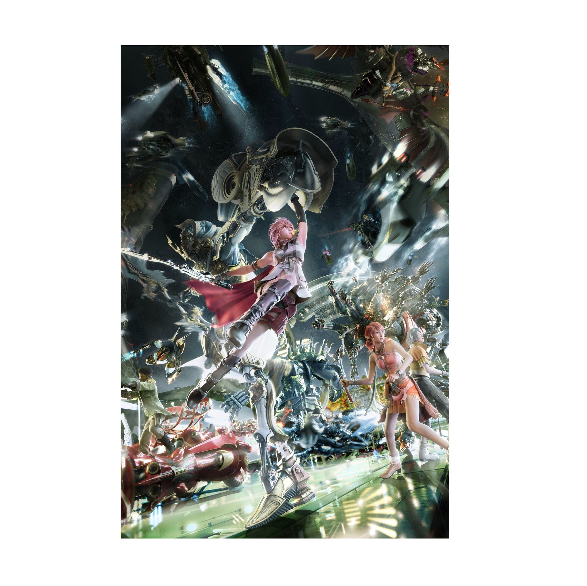 Final Fantasy XIII Eidolons Promo Art poster print