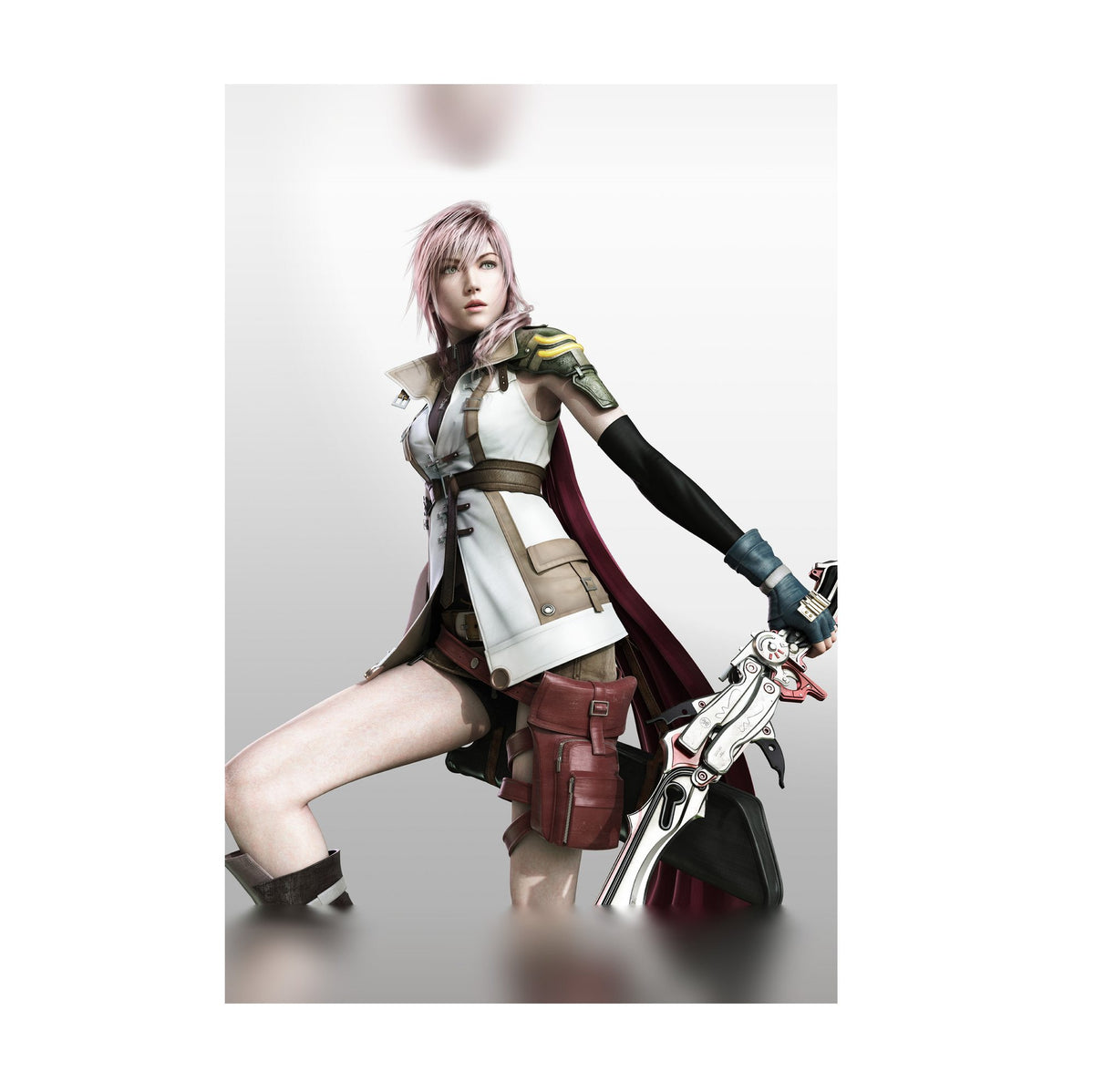 Final Fantasy XIII Lightning Cover Art poster print (vertical)