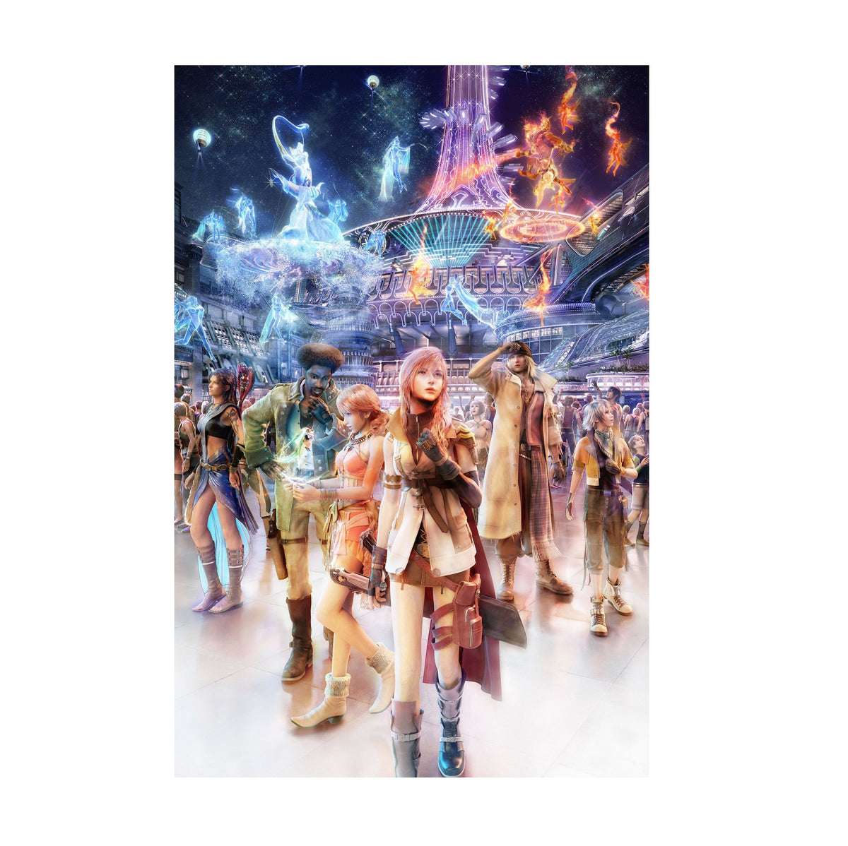 Final Fantasy XIII Nautilus Art poster print