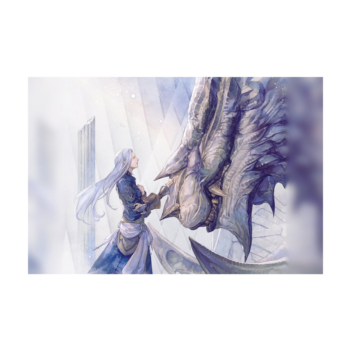 Final Fantasy XIV Heavensward Vinyl LP Art poster print (horizontal)